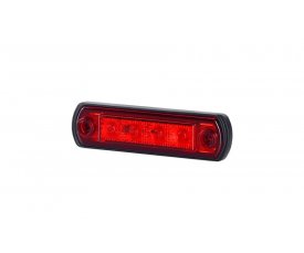 LD 945 Габаритно-контурный фонарь HOR 65 4 LED монтаж на трубу резиновый корпус красный функция: позиционный зад 5945 LD 945 Габаритно-контурный фонарь HOR 65 4 LED монтаж на трубу резиновый корпус красный функция: позиционный зад 5945